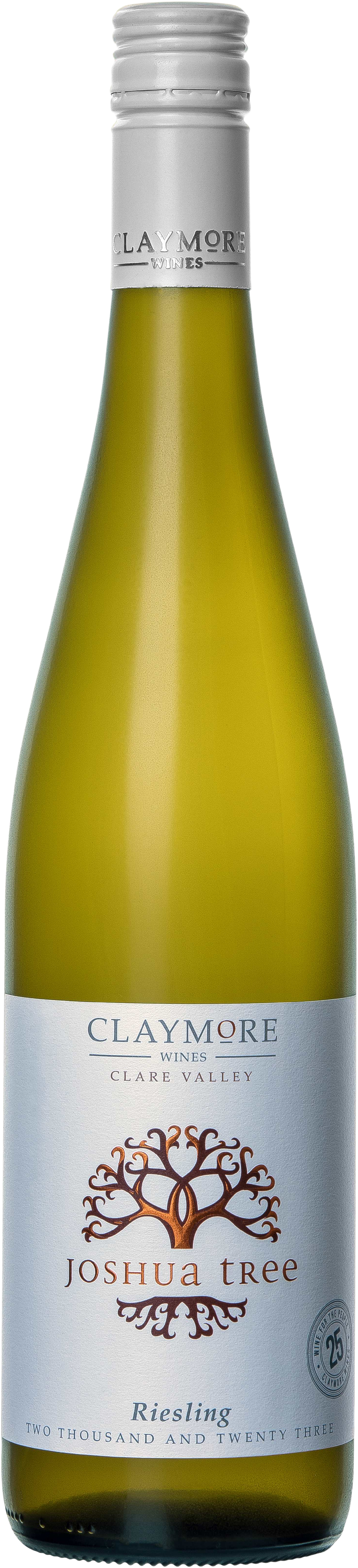 Claymore Wines Joshua Tree Clare Valley Riesling 2023 Clare Valley